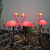 Flamingo LED Solar Garden Light: Outdoor Lawn and Courtyard Decoration