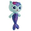 Gabi Mermaid Cat House Peluche Mascotte Interactive Chat Sirène Chat 35 Cm Light and Sound