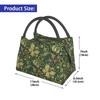 William Morris Insulated Lunch Bag for Outdoor Picnic Floral Textile Pattern Waterproof Thermal Cooler Lunch Box Women
