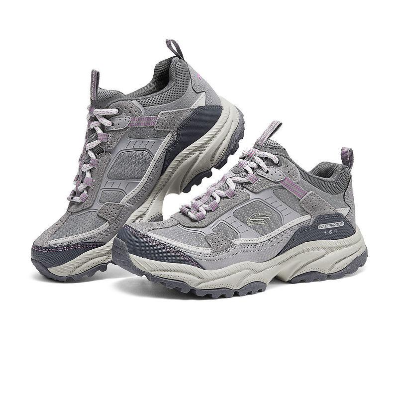 Skechers Outdoor Comfortable Mid-Top Hiking Shoes Women Hiking Shoes Purple 180240C-PRMT