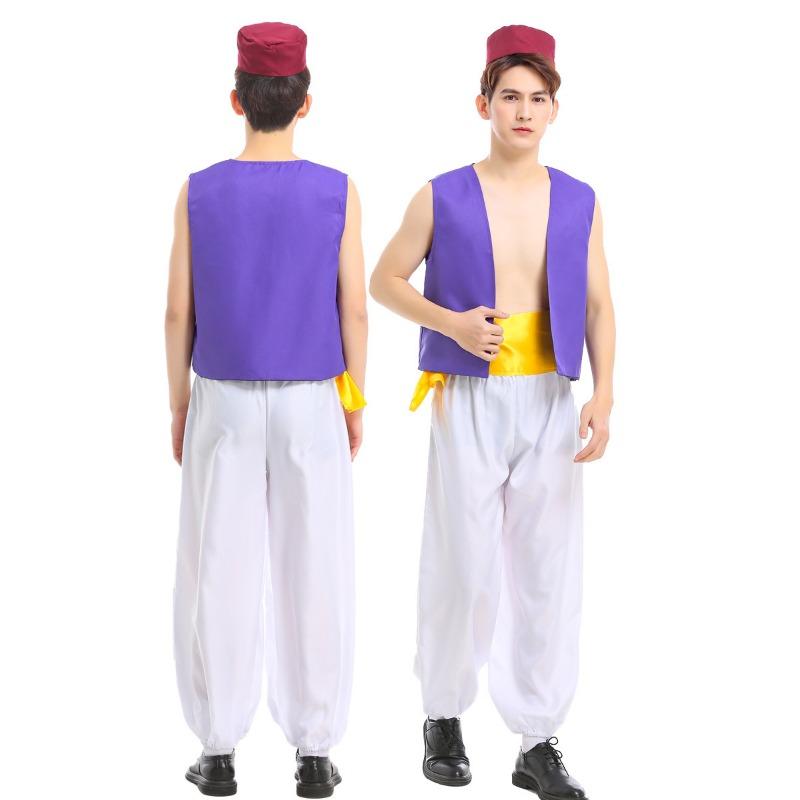 Halloween search banner magic lamp costume search banner prince, live version of adult performance costume