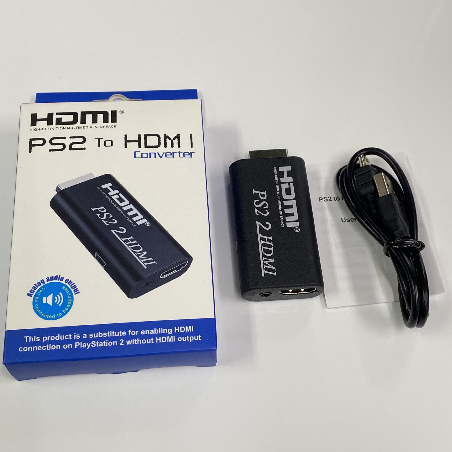 

Адаптер PS2 - HDMI: Конвертер аудио и видео высокой четкости для игр PS2