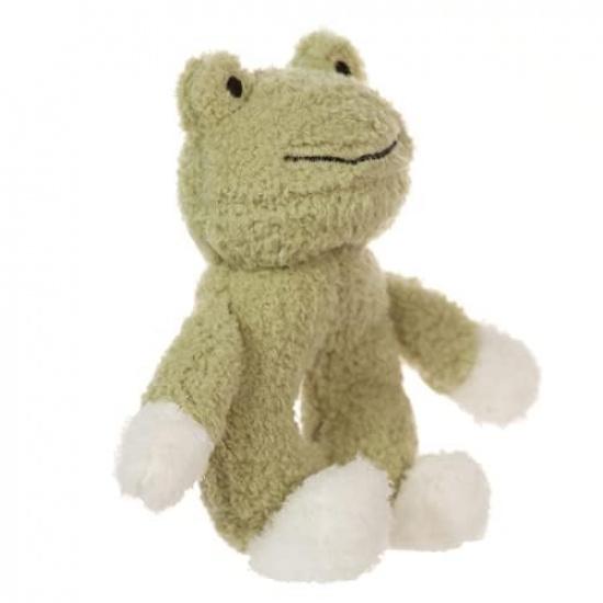 Apricot Lamb Baby Frog Soft Rattle Toy, Plush Stuffed Animal for Newborn Soft Over 0 Months (Frog, 6 Inches)