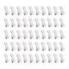 50Pcs Heavy-Duty Space Saving Cascading Connection Hooks Cascading Hanger Hooks Hanger Extender Clip Hangers Accessory