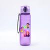 650ML K-Pop Demon Hunters Water Cup Boys Girl Portable Drop-proof Outdoor Fitness Jug Trend Simple Frosted Sports Water Cups Gift