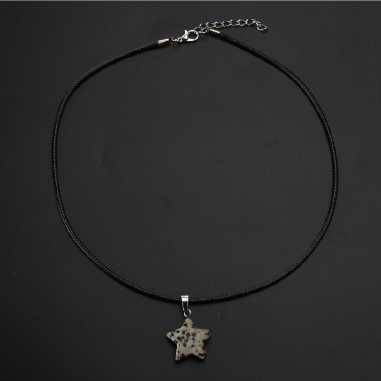 Natural Stone Star Aesthetic Necklace Fashion Simple Clavicle Chain Women Girls