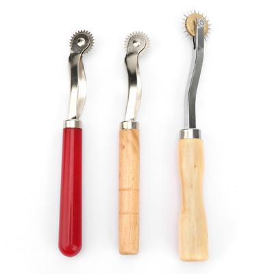 3 τεμ. DIY Δέρμα Χαρτί Ύφασμα Χειροτεχνία Ραφή Ρουλέτα Εργαλείο Μαρκαδόρος Στιγμής Εργαλείο Κοπής