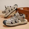 Fashion Handmade Men Sandals Men's Summer Sandals Outdoor Flats Non-Slip Hiking Shoes Men Beach Slippers All-match Casual Sports Shoes