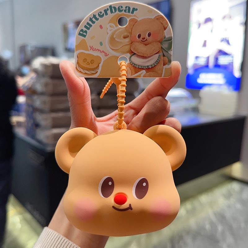 

Оригинальный плюшевый брелок в виде мультяшного медведя с доской для рисования и подвеской для автомобиля OPP Bag Packaging