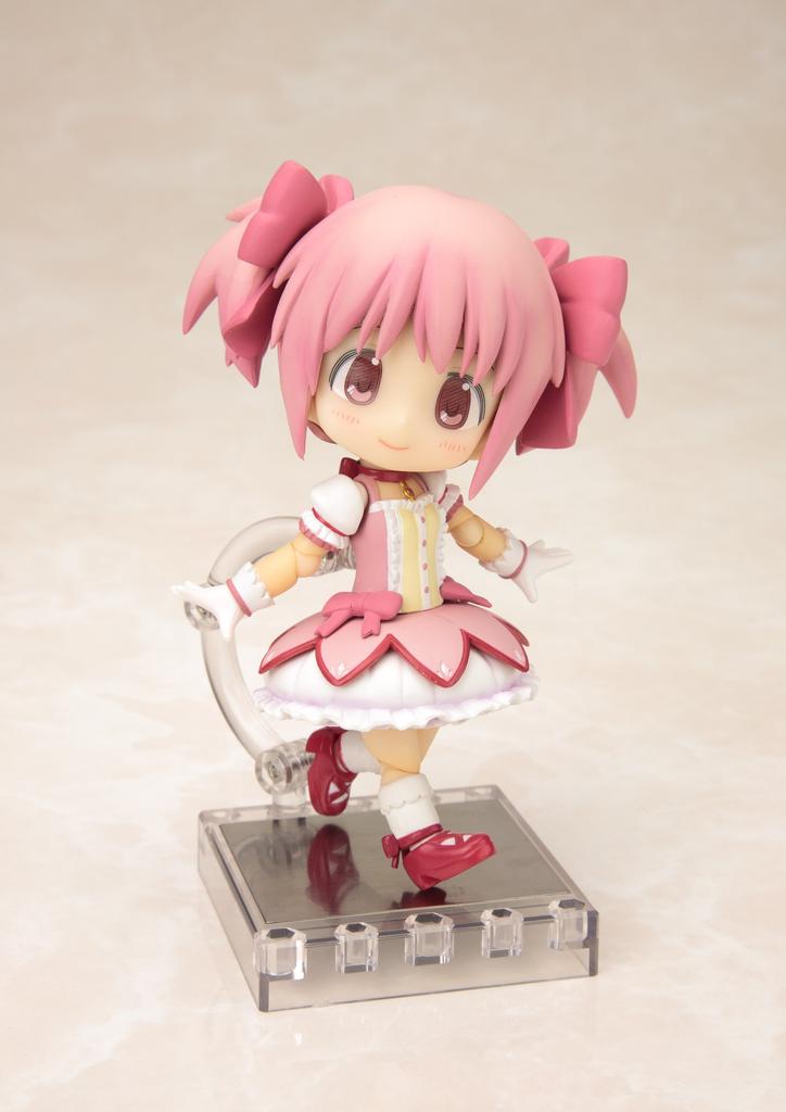 Kotobukiya Cu-poche Puella Magi Madoka Magica the Movie: Madoka Kaname Non-Scale PVC Painted Movable Figure