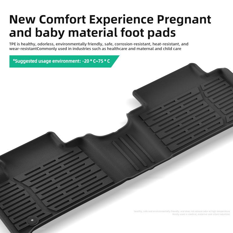 Eco-Friendly TPE Floor Mats for 2020-2026 Hyundai Palisade - All-Weather Protection