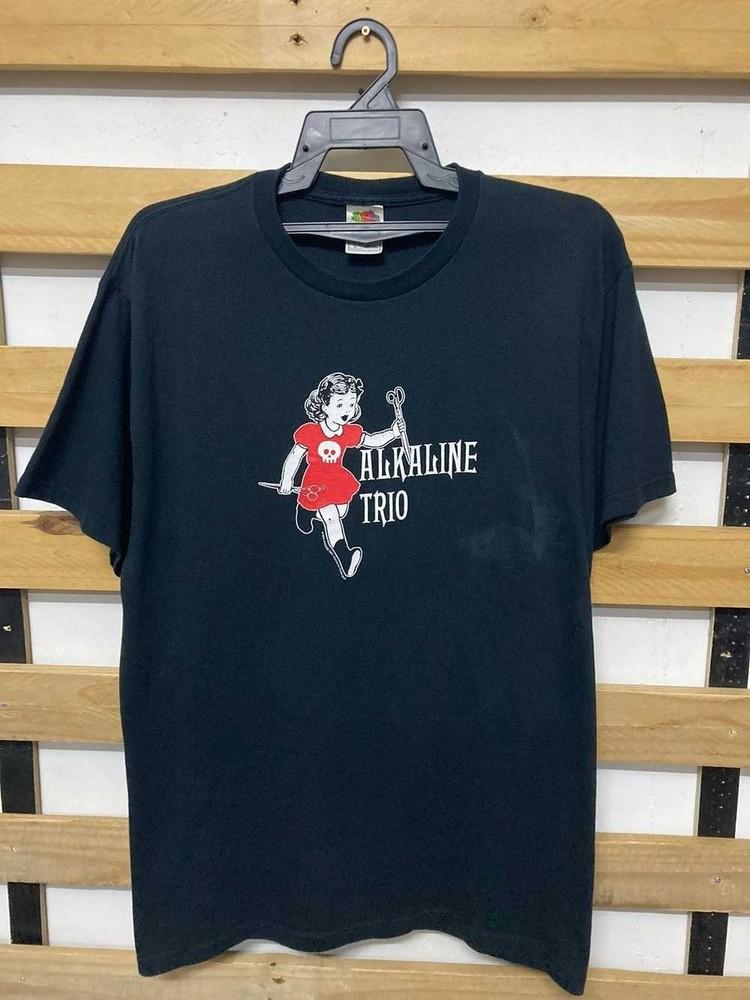 Vintage 2004 Alkaline Trio Unisex T shirt cotton reprint S-5XL M789 Unisex T-Shirt S