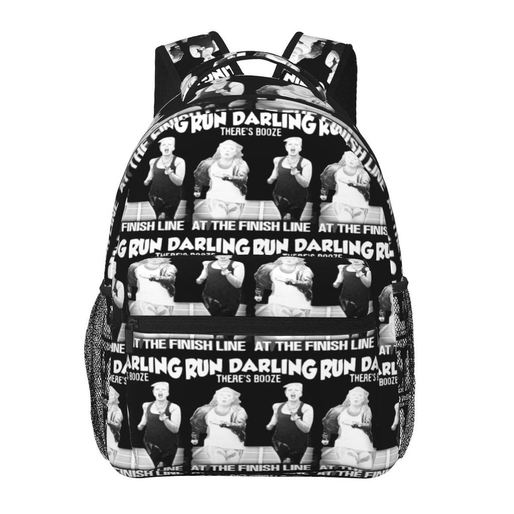 Ab Fab Darling Patsy Absolutely Fabulous Student Backpack School Bag Hiking Travel Daypack for Men Women Bookbag Shoulder Bags