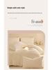 2025 New Winter Faux Rabbit Fur & Milk Velvet Flannel Bedding Set: Thickened, Warm, 4-Piece, Includes Fitted Sheet