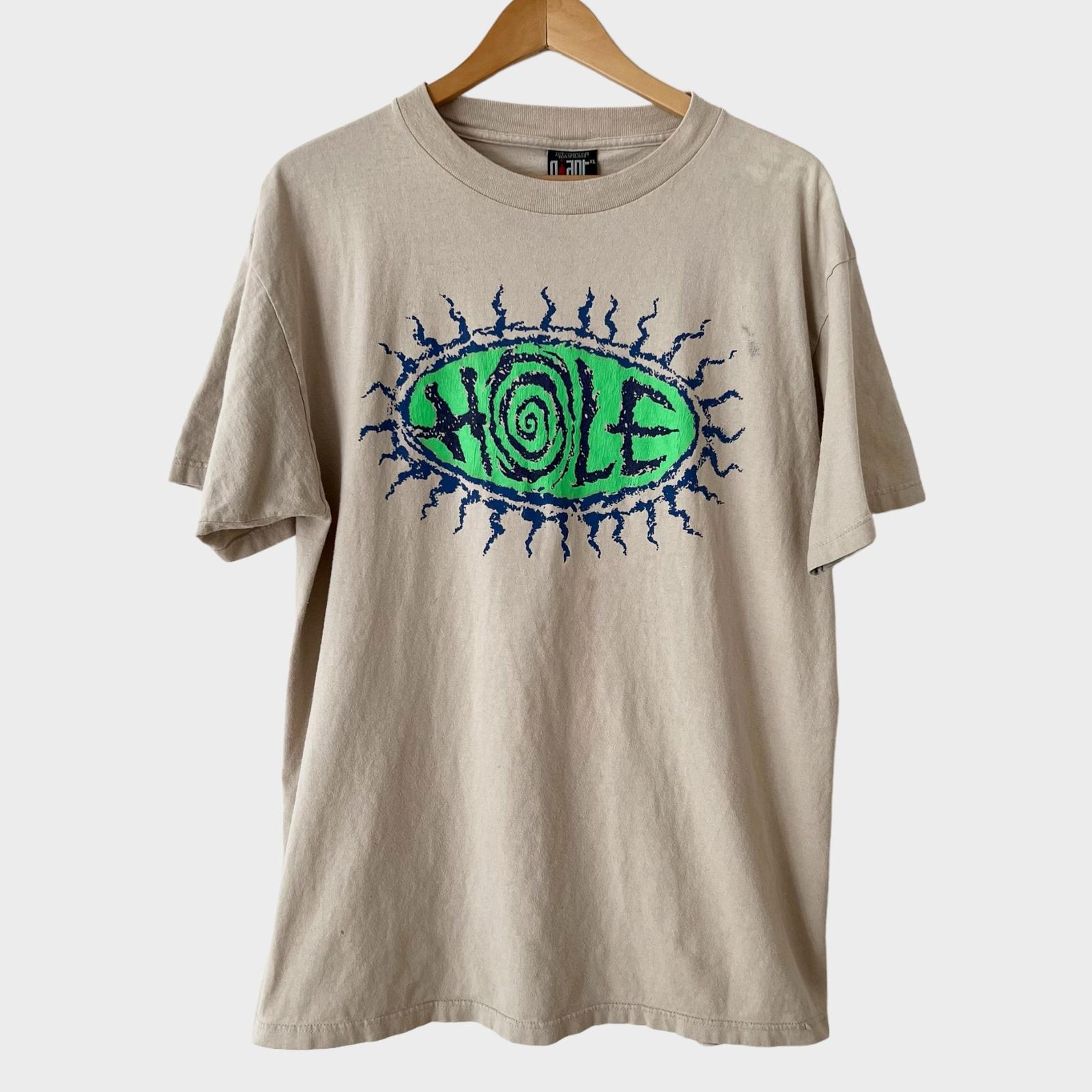 Hole Band Shirt Hole Band Short Sleeve Cotton T-shirt Unisex S5XL VN1083 XXL