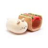 IRIS RAIN ANIROLLZ Basic Series Hot Dog Bunny Plush Toy, Small, 11 x 10 x 15 cm (ANI-BN-PB)