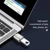 For Jeep Type C OTG Male To USB Female Adapter Converter Connector For Jeep Grand Cherokee Wrangler JK Gladiator Compass Rene