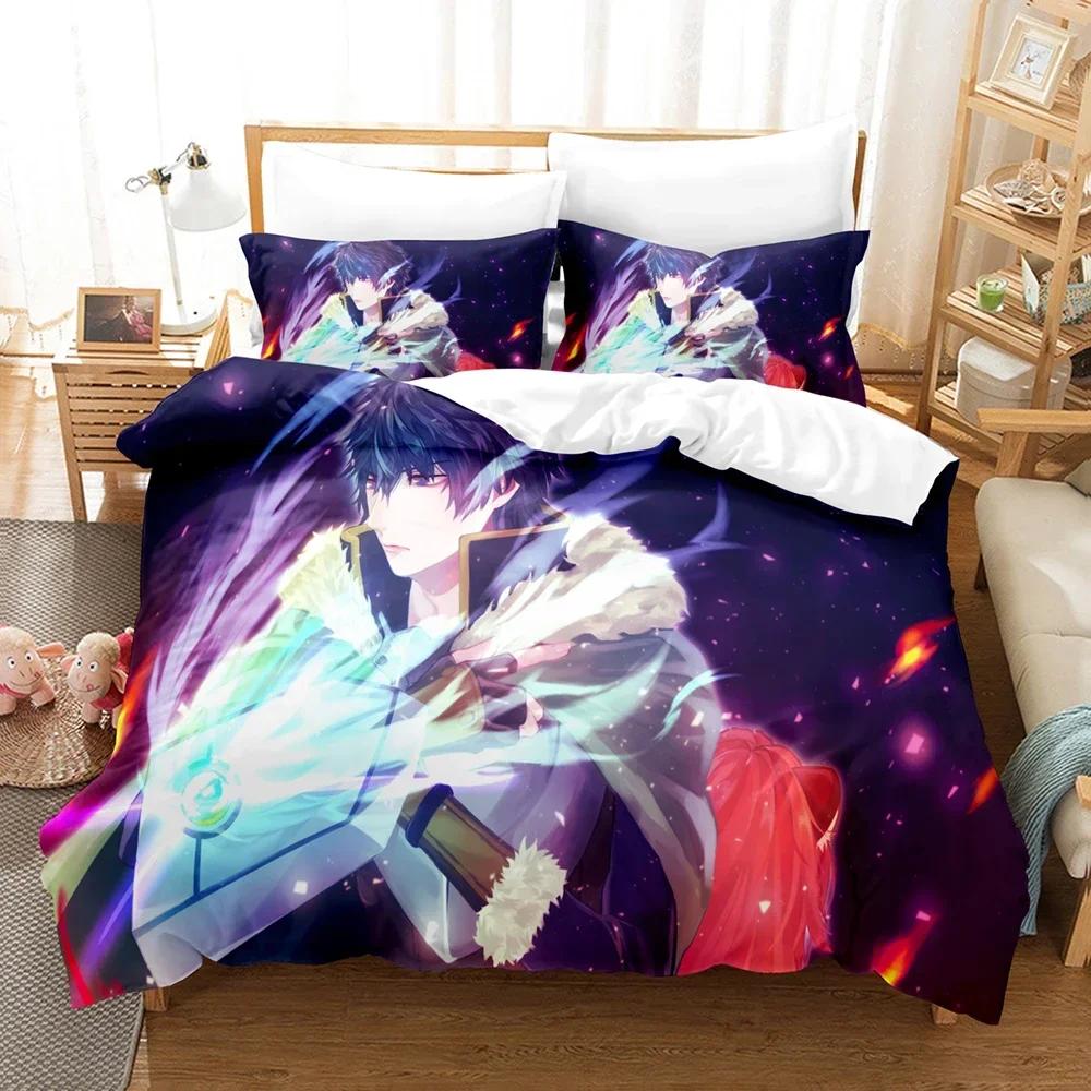 3D Print The Rising Of The Shield Hero Comfortable Duvet Cover Pillowcase Bedding Set Children Bedroom Decoration Home Textile