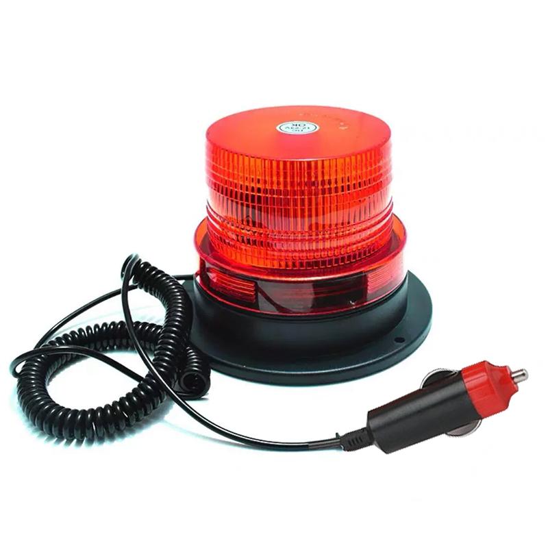 High Brightness LED Flashing Light, Automotive Engineering Vehicle Trailer, School Light Warning, Road Opening Strong Magnetic C