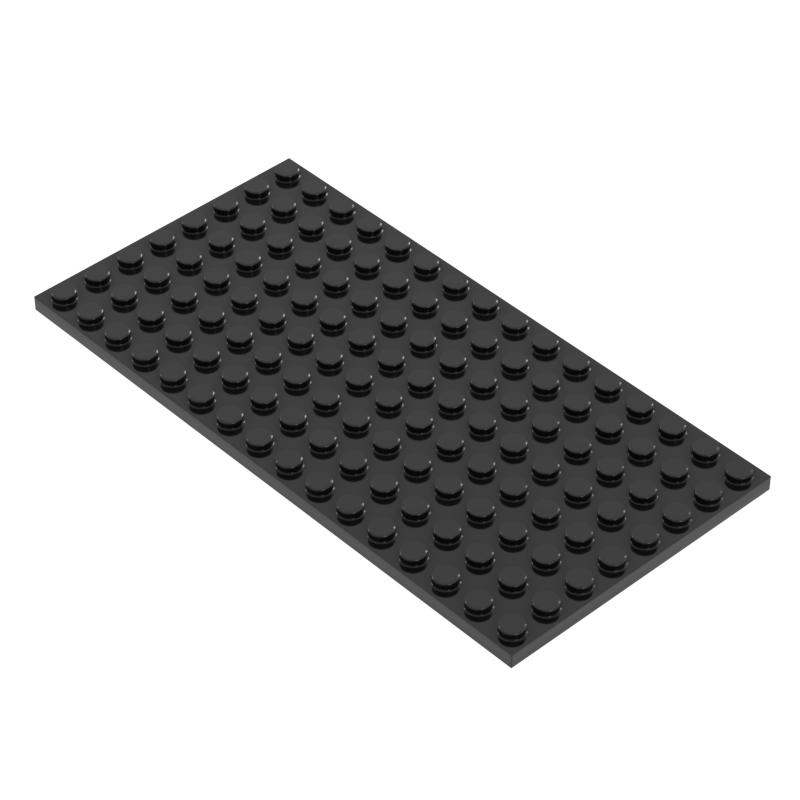 6PCS MOC Small Particle Building Blocks 8x16 Pieces Base Plate DIY Parts Accessories Compatible 92438