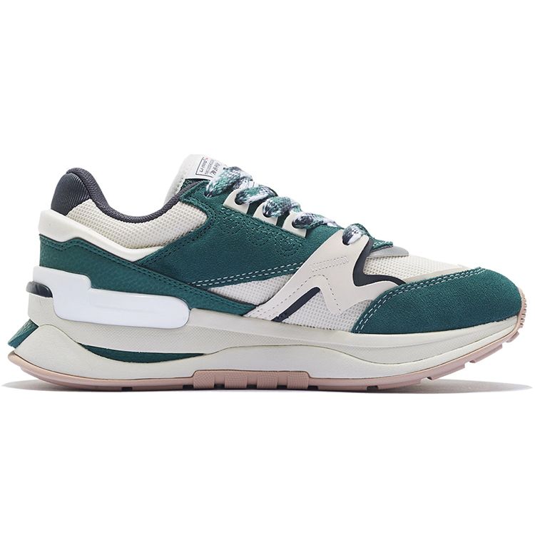 Li Ning 001 V2 Durable Reflective Rebound Low-Top Sports Casual Shoes Men Sneakers Green AGCS109-4