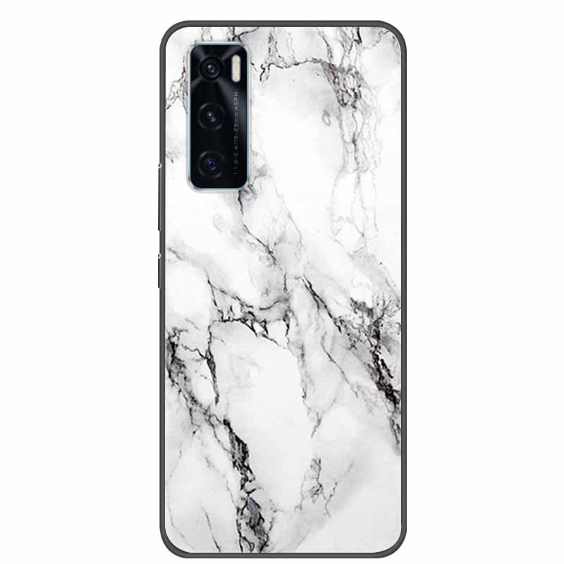 Pro Vivo Y70 Pouzdro Mramorové Měkké Silikonové Zadní Kryty pro Vivo Y70 Kryt Telefonu pro Vivo Y70 Y 70 VivoY70 Coque Funda Roztomilý Kreslený