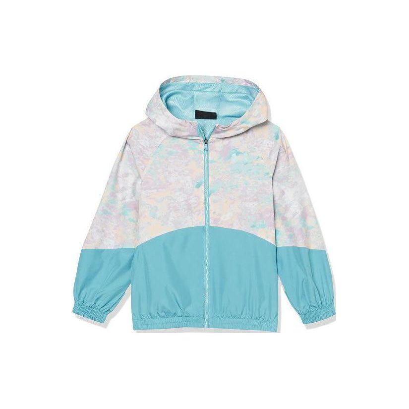 Under Armour Hooded Windbreaker Jacket Kids jackets Sky-Blue 1371217-400