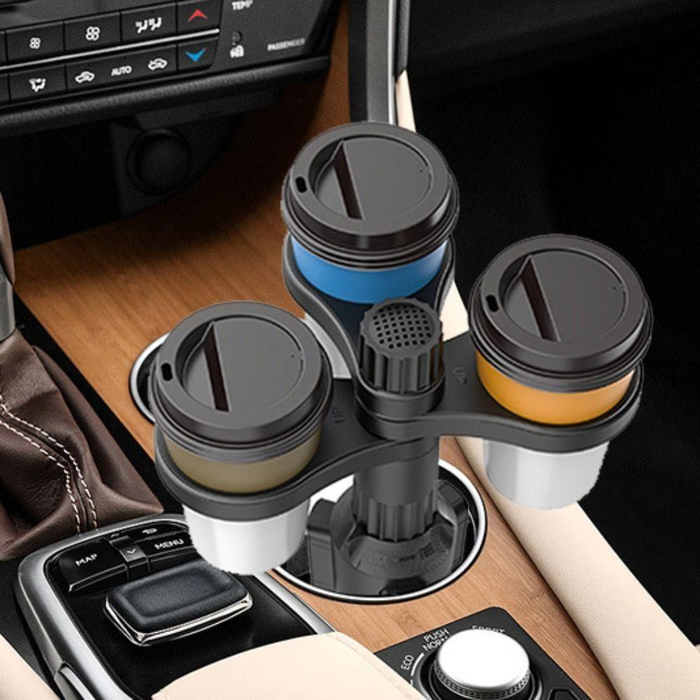 Adjustable Car Drink Holder Multifunctional Cup Holder Auto Accessory Rotating Cup Holder  Bottle