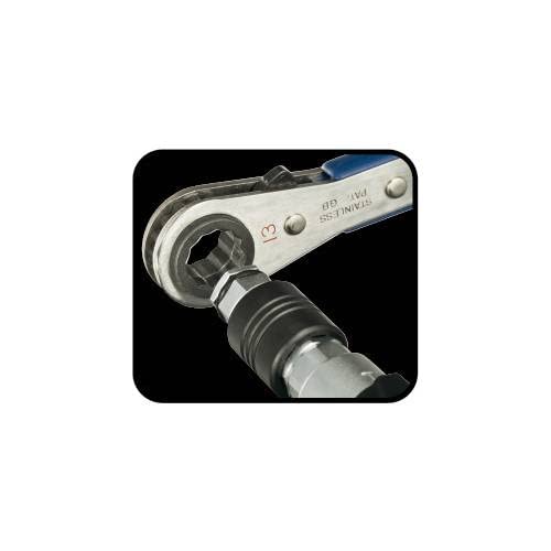 Tajima BS1317-6K 13 x 17mm Interchangeable Double Socket Bit for Impact Drivers, Hexagonal