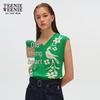 Teenie Weenie Women's Retro Bear Knit Vest