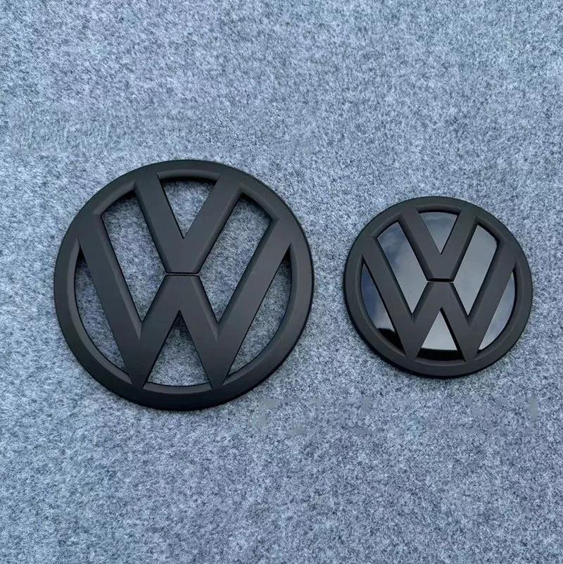 Hot Volkswagen Caravelle T6 2015-2021 ABS Gloss Black Front Grille & Trunk Logo Conversion Kit Emblems Replacement Auto Accessor