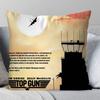 Movie T Top Gun Maverick Pillow Case Square Pillow Bedroom Sofa Leisure Comfort Cushion Car Living Room Home Decoration