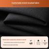 ROMON Men's Autumn/Winter Brushed Business Casual Trousers