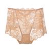 Übergröße Damen Sommer Sexy Spitze Ausgeschnitten Ohne Markierung Zum Schließen Bauch Hohe Taille Dreieck Panties
