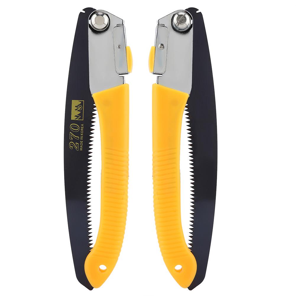 280mm Fällbar Handsåg Träsågning Fruktträd Beskärning Trimning Trädgårdsverktyg(#1)