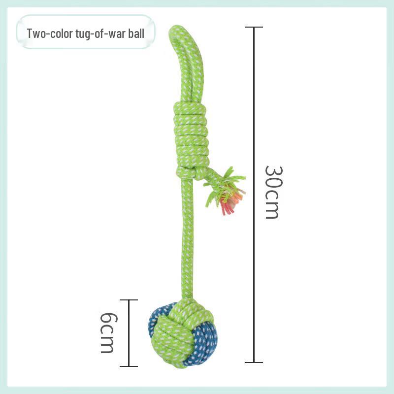 Younger Pet Dog Chew & Tug Rope Toy Set