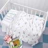 New Bamboo Cotton Soft Baby Blankets Newborn Muslin Swaddle Blanket for Newborn Girl and Boy Super Soft Baby Bath Towel