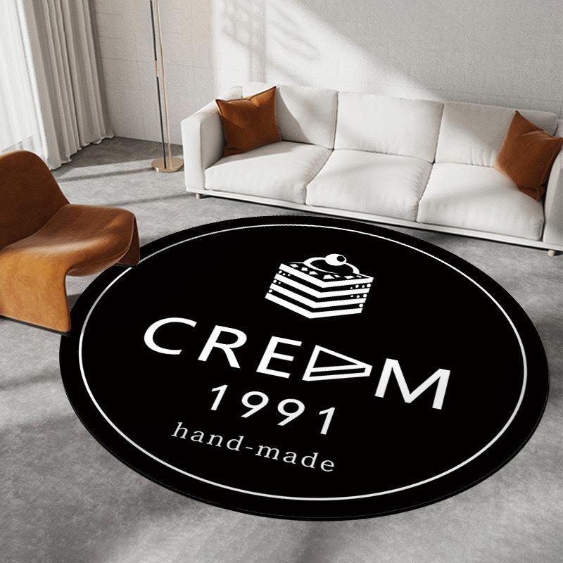  Disney Captain America Circular Mat Living Room Sofa Carpet Tea Table Bedroom Bedside Enter Door Rug Fashion Home Dcor