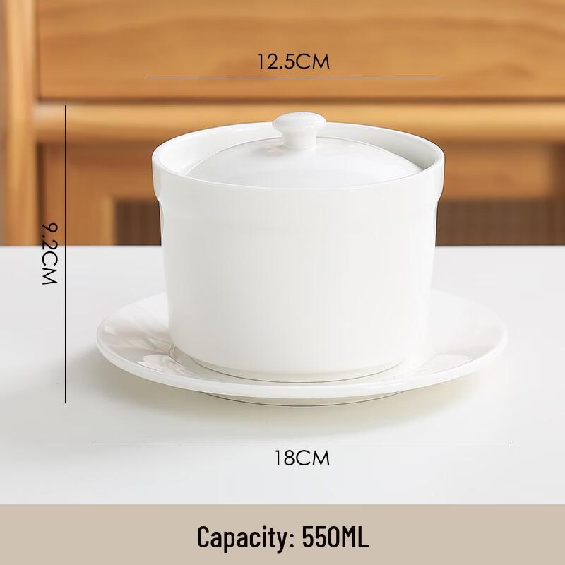 5-inch Ceramic Water-Insulated Stew Pot Set