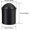 Rubber End Caps, 2pcs Upright Bass Endpin Rubber Tip Stopper Replacement Protector End Cap for Double Bass End Pin Protector(Inner Diameter: approx.