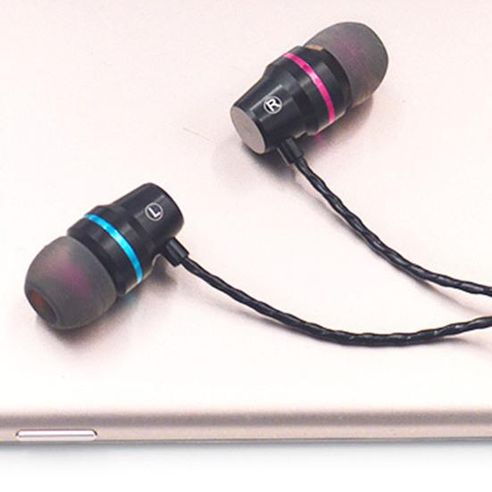 Wired Headphones Heavy Bass In-ear Headphone Noise-Cancelling Smart Wire Control Sports Music High Clarity Wired Gaming Earbuds