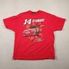 NASCAR Tony Stewart #14 Double-Sided Shirt Sz 2XL Car Racing Red Chevy Impala