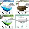 OLOEY Outdoor Camping Hammock with Mosquito Net