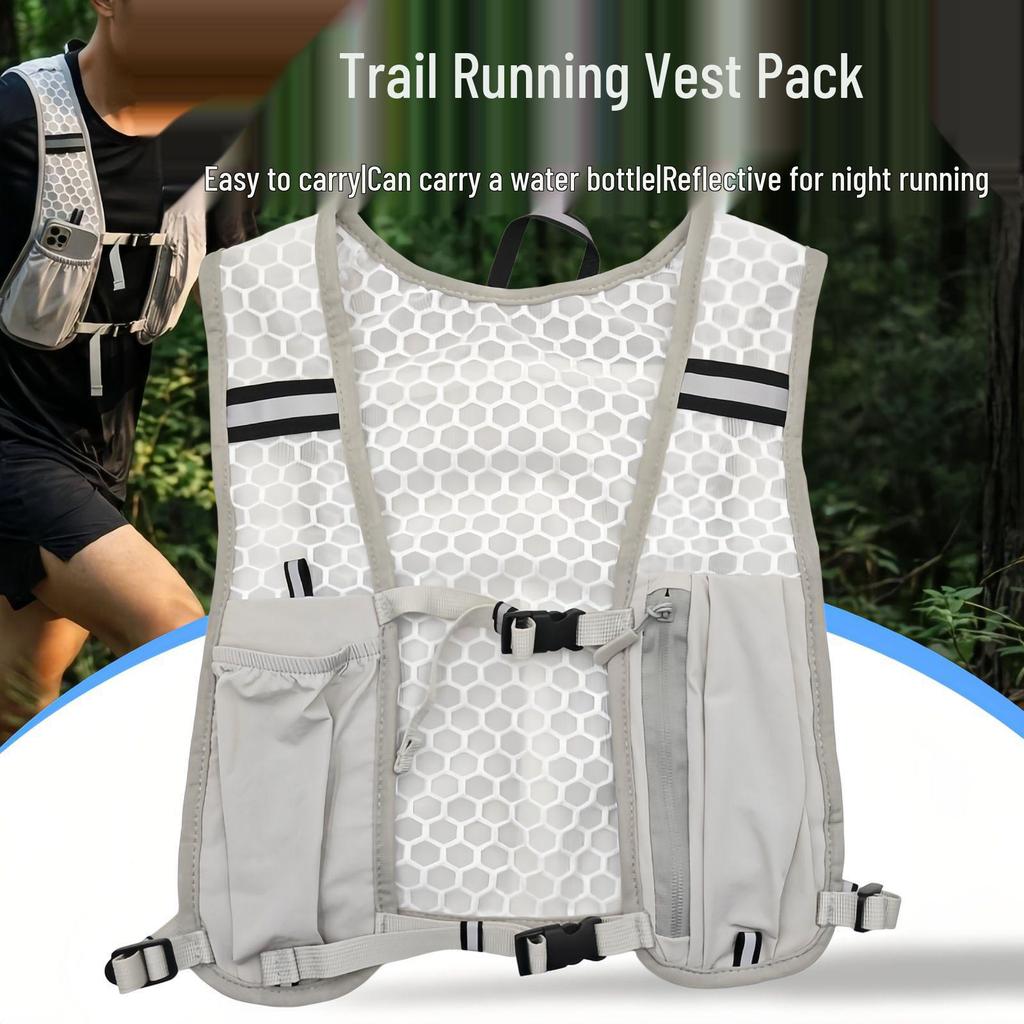 Breathable Lightweight Hydration Pack for Running, Cycling, and Hiking