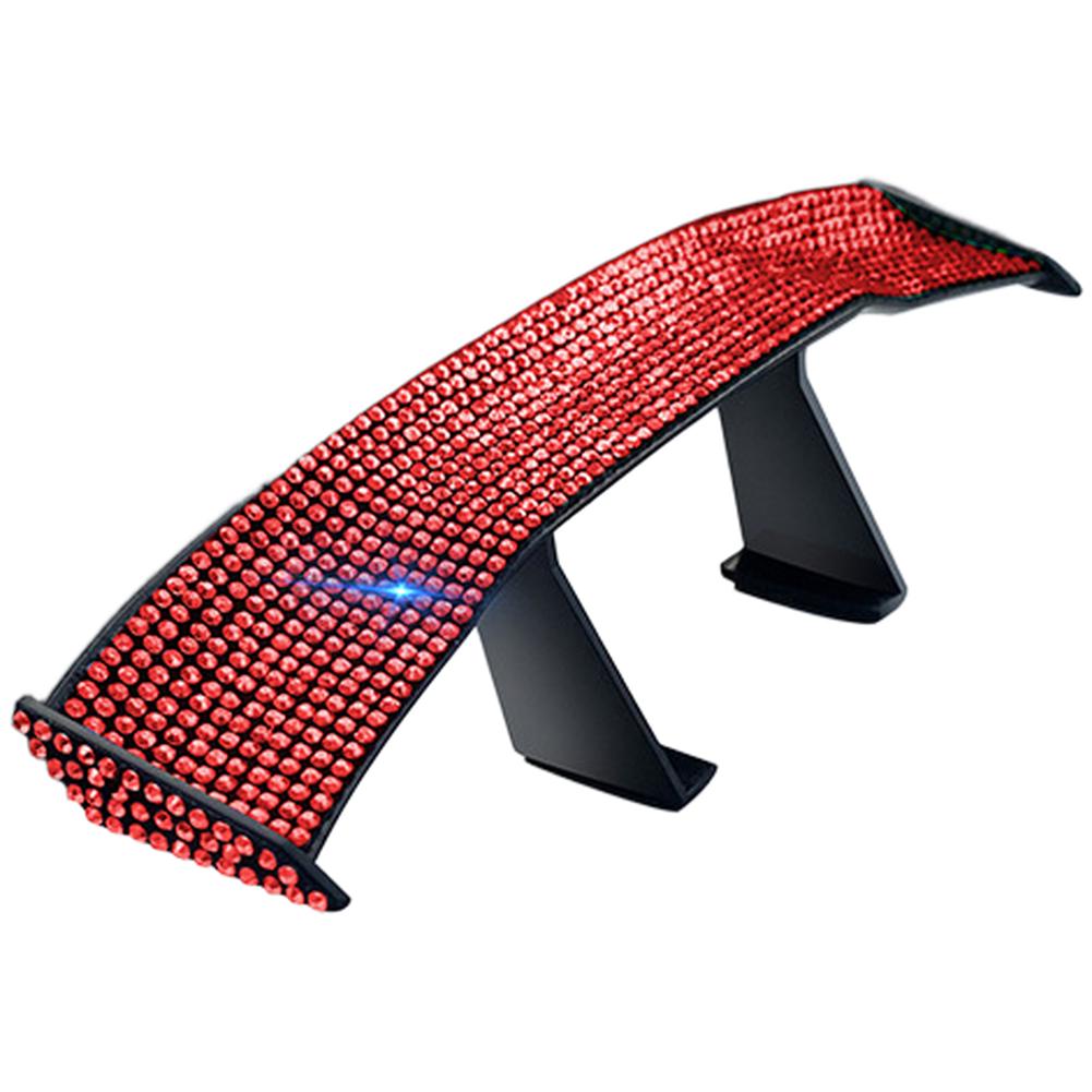 Rear Spoiler Wing for Cars with ABS Construction Fitment No Drilling Needed Featuring Strong Backing for Easy Mounting