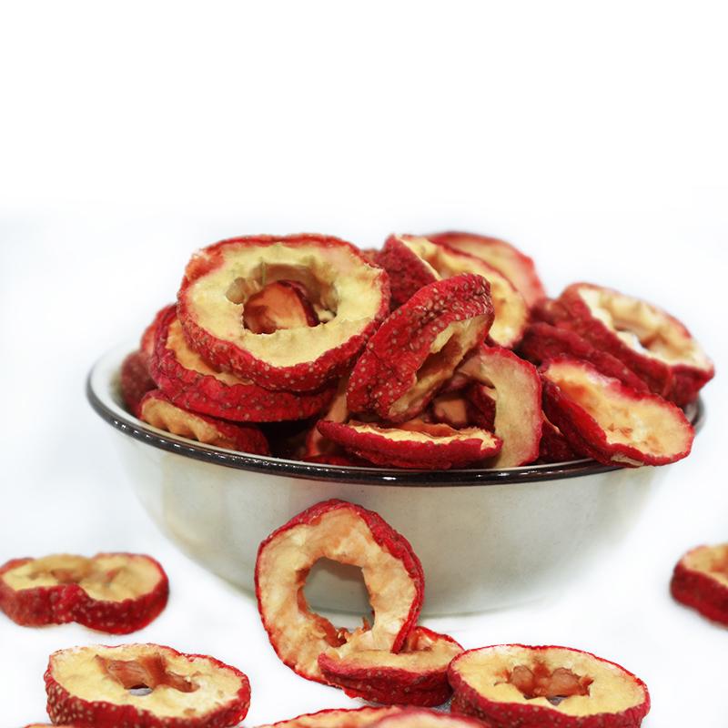 Seedless Dried Hawthorn Slices for Tea, 500g - Sulfur-Free, Pitted Hollow Hawthorn Rings