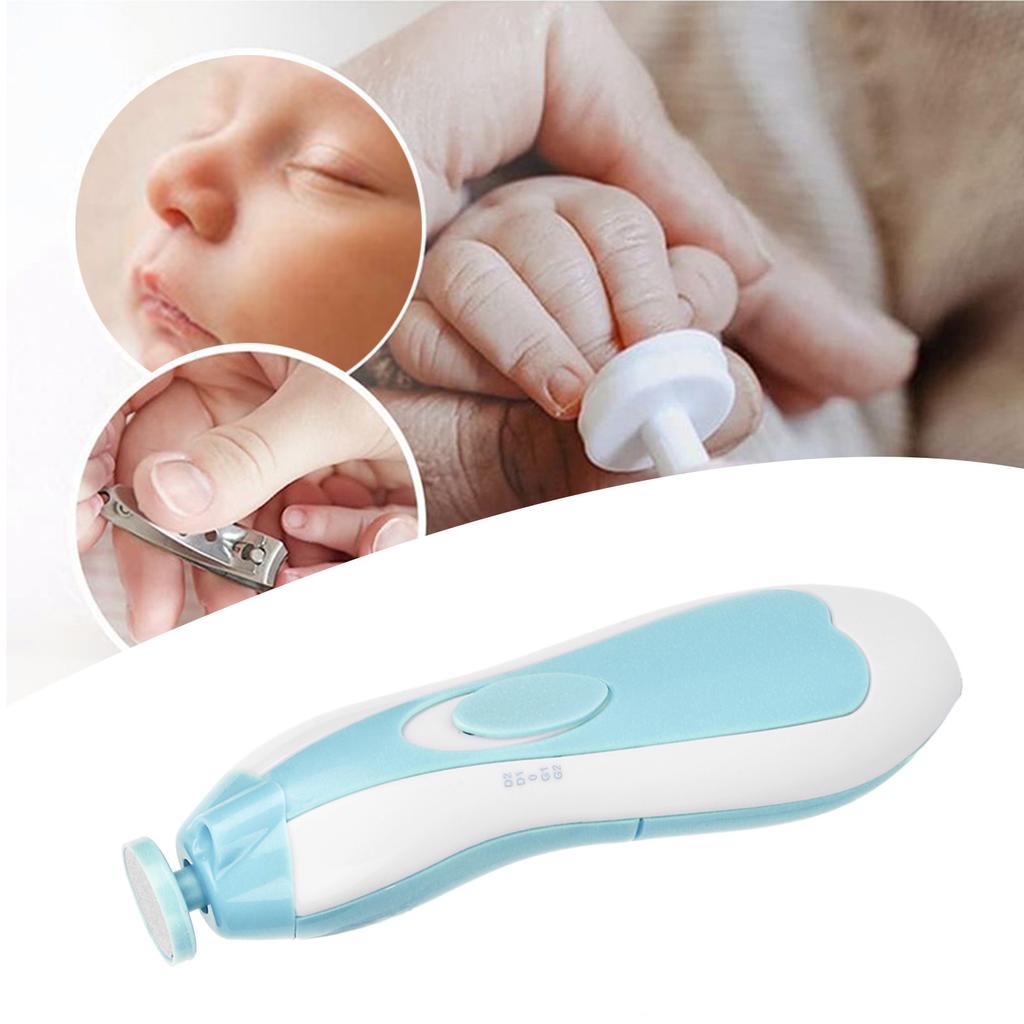 Baby Nail Trimmer 6 In 1 High   Quick Trimming LED Light Fine Grinding Baby Nail Clippers for Baby Adult