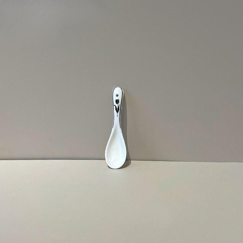 Vintage Tulip Ceramic Dinnerware Set 2025 New Retro Bowls Plates Dishes Tableware