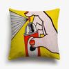 American POP ART Cushion Covers BANG WOW BOOM POW Cushion Cover Home Decorative Linen Pillow Case for Sofa Couch