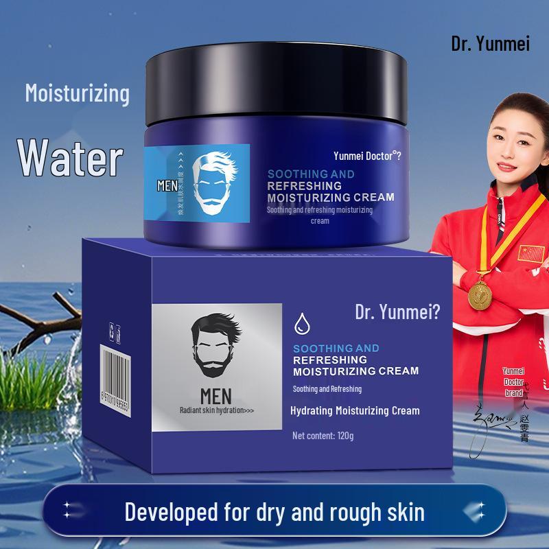 Dr. Junmei Men s Soothing & Hydrating Moisturizing Cream for Dry Skin